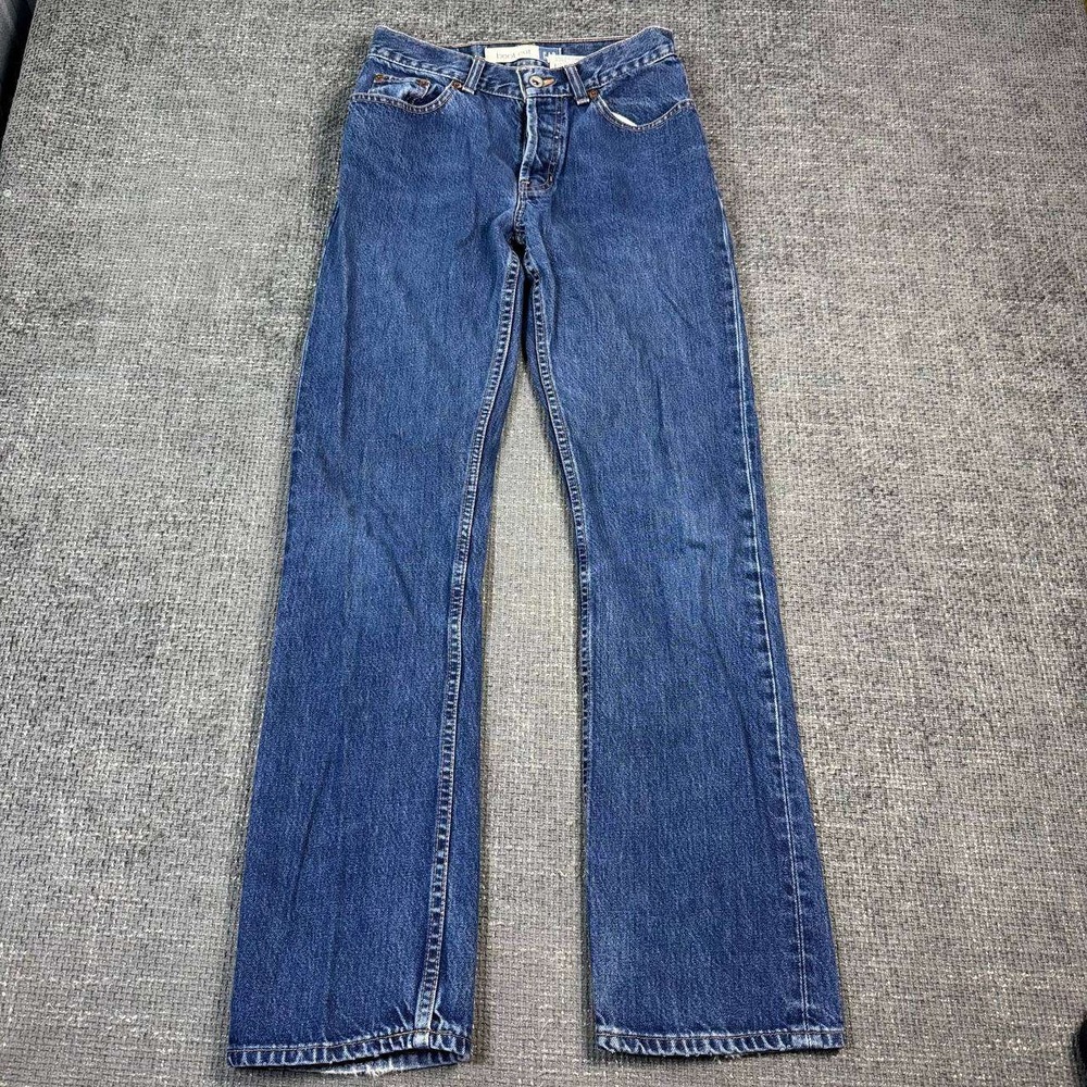 Gap Bootcut Jeans Womens 26 Reg Blue 90s Cotton Button Fly Made in Canada